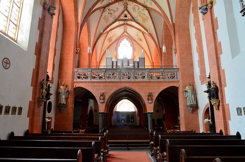 Orgelempore in St. Georg, Niederwert (Foto: Thomas Wilmes)