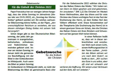 Gemeindebrief 46 vom 21. Januar 2022