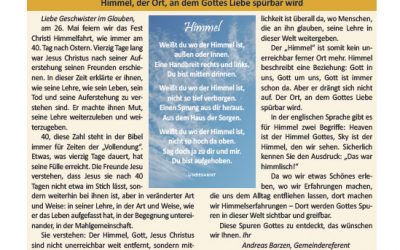 Gemeindebrief 55 vom 25. Mai 2022