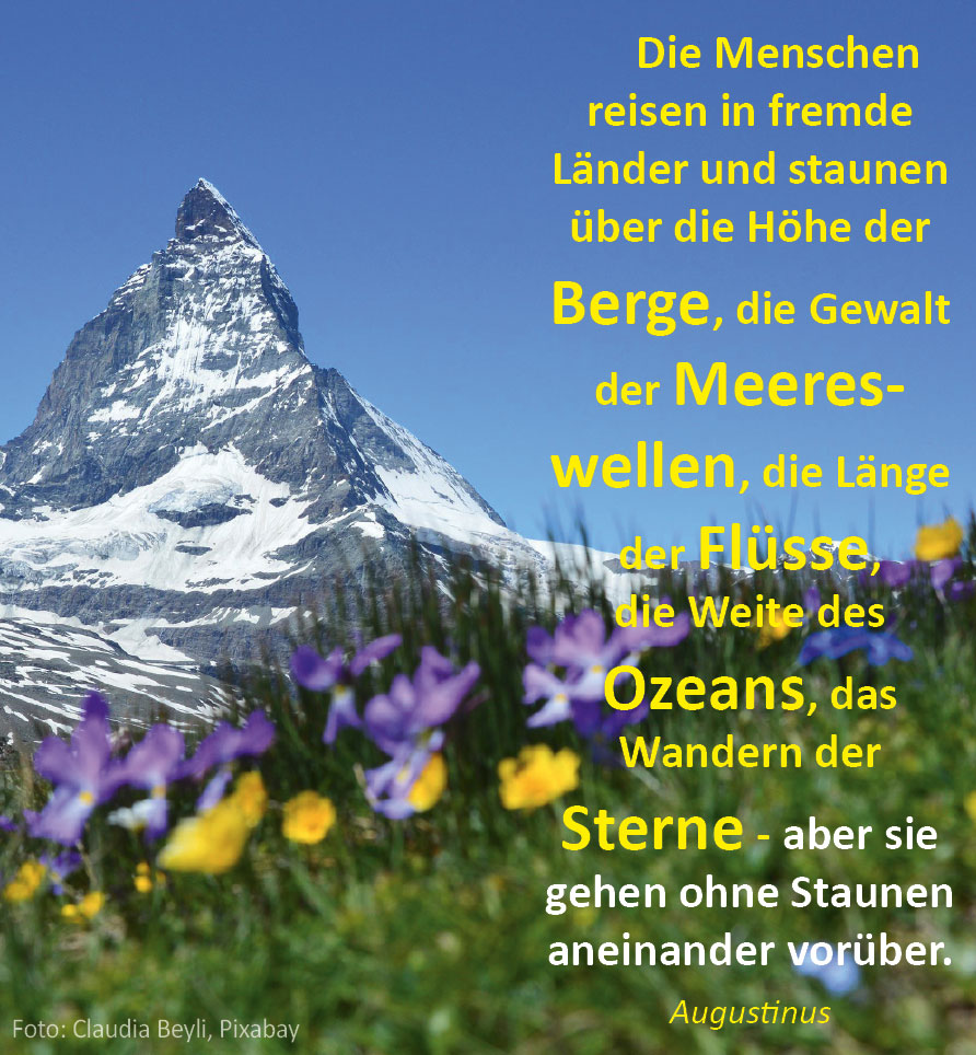 Matterhorn (Foto: Claudia Beyli auf Pixabay)