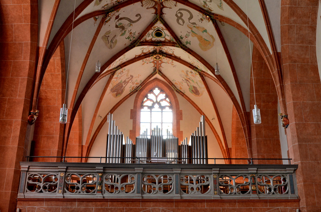 St. Georg Niederwerth - Orgelempore (Foto: Münz)