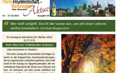 Gemeindebrief 64 vom 13. Oktober 2022