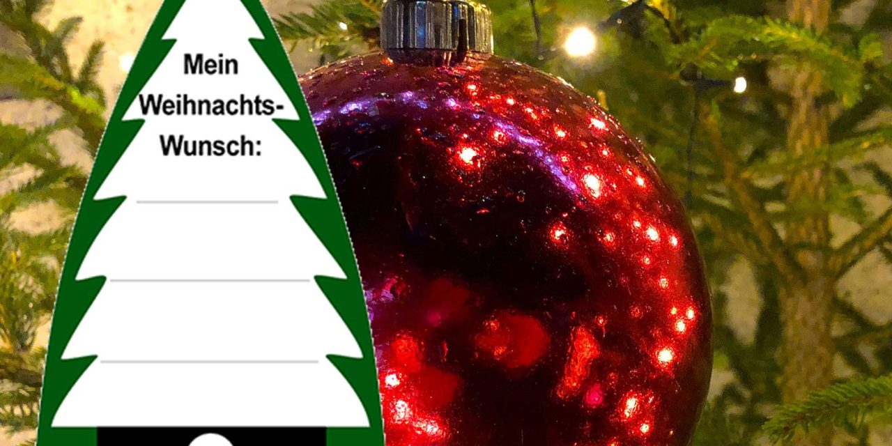 Weihnachtswunschbaum-Aktion