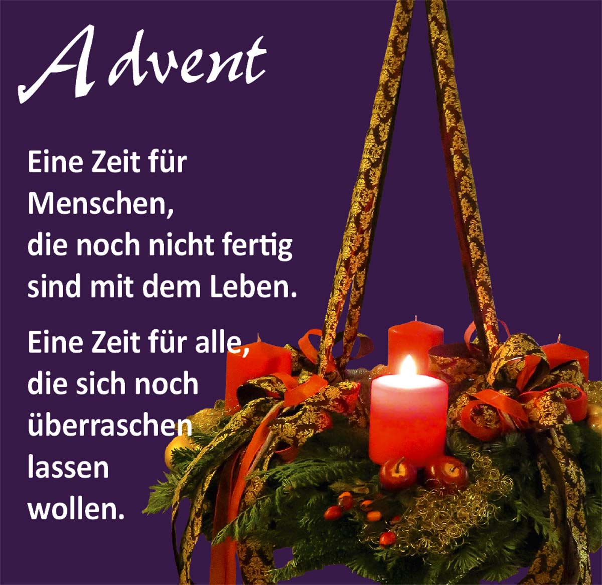 Impuls zum 1. Advent (Foto: pixabay)