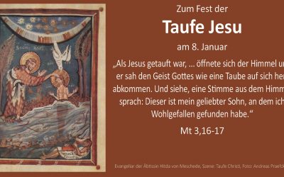 Hochfest der Taufe Jesu am 8. Januar