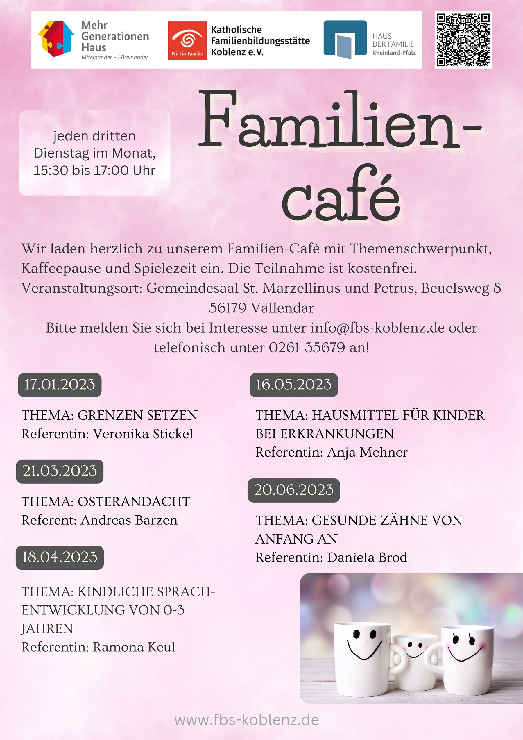 Familiencafé Plakat (Foto: www.fbs-koblenz.de)