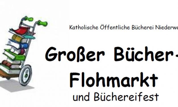 Bücherflohmarkt und Büchereifest