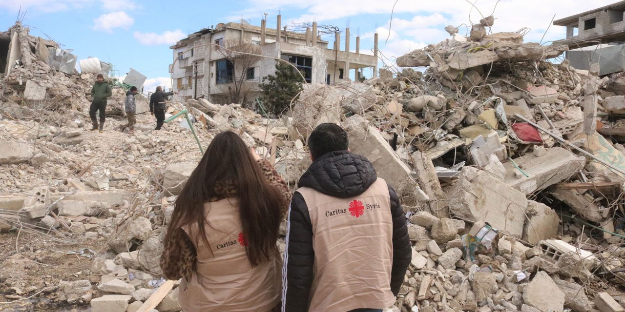 Sonderkollekte für die Opfer der Erdbeben in der Türkei und in Syrien