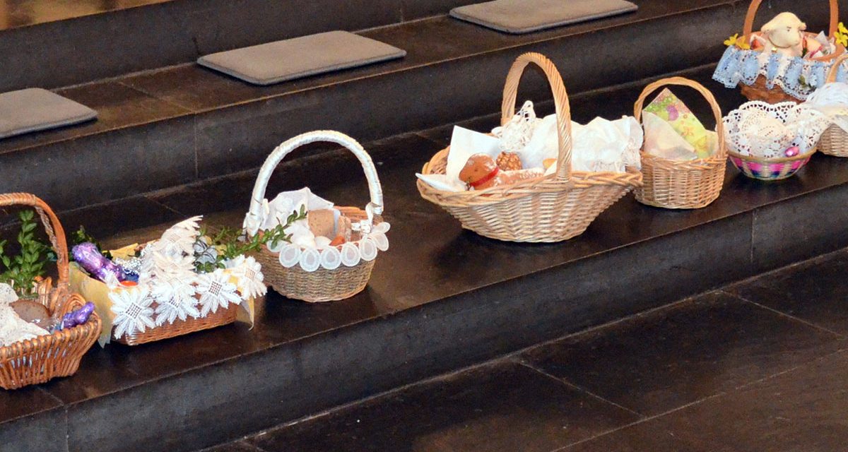 Einladung zur Speisensegnung in der Osternacht