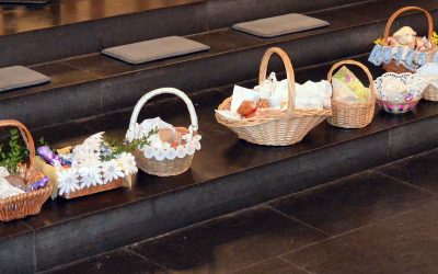 Speisesegnung in der Osternacht