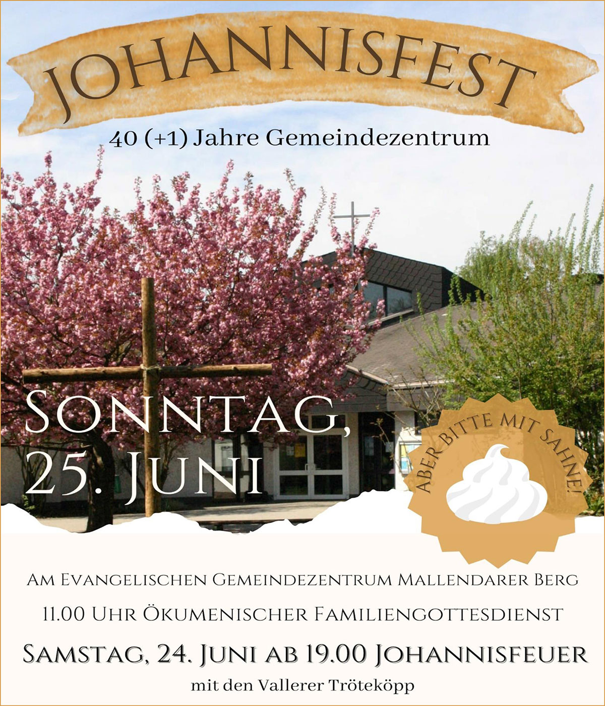 Johannisfest, Plakat