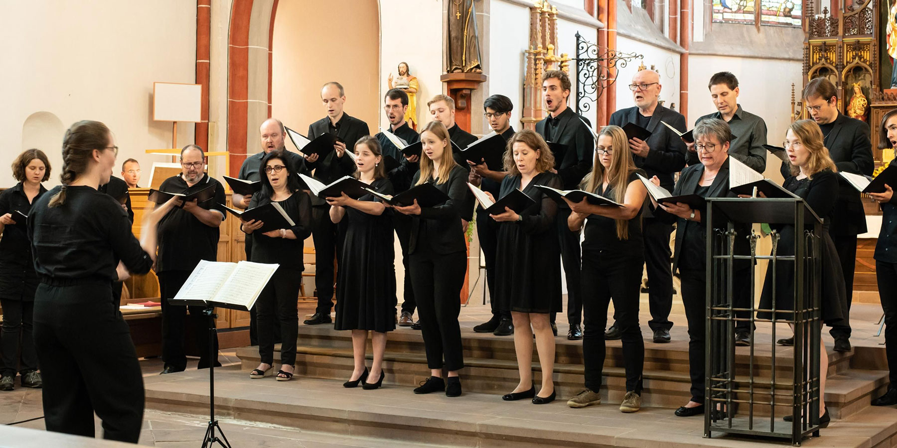 Werkwoche für Kirchenmusiker*innenAbschlusskonzert der Werkwoche 2022 (Foto. Kirchenmusik Bistum Trier / Sorger)