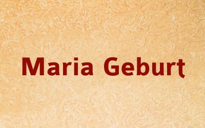 Maria Geburt
