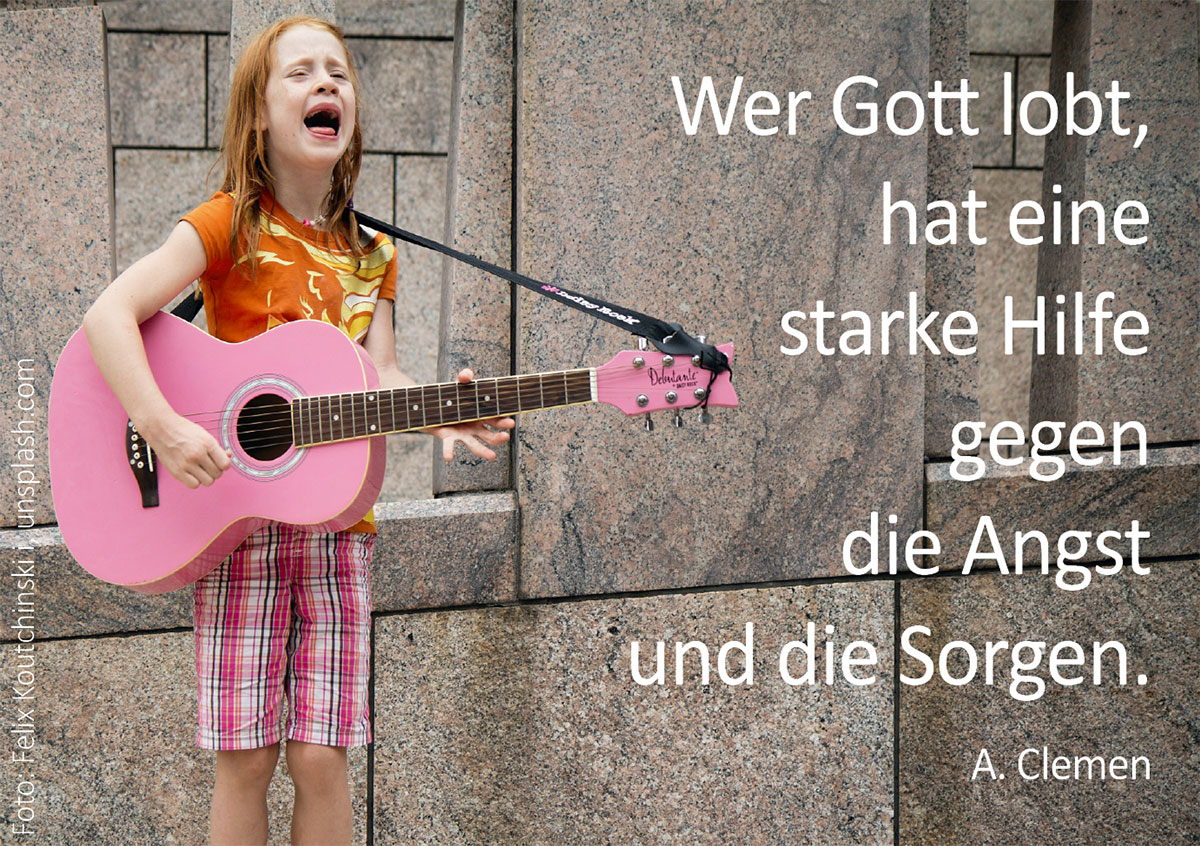 Singendes Mädchen (Foto: felix koutchinski, unsplash)