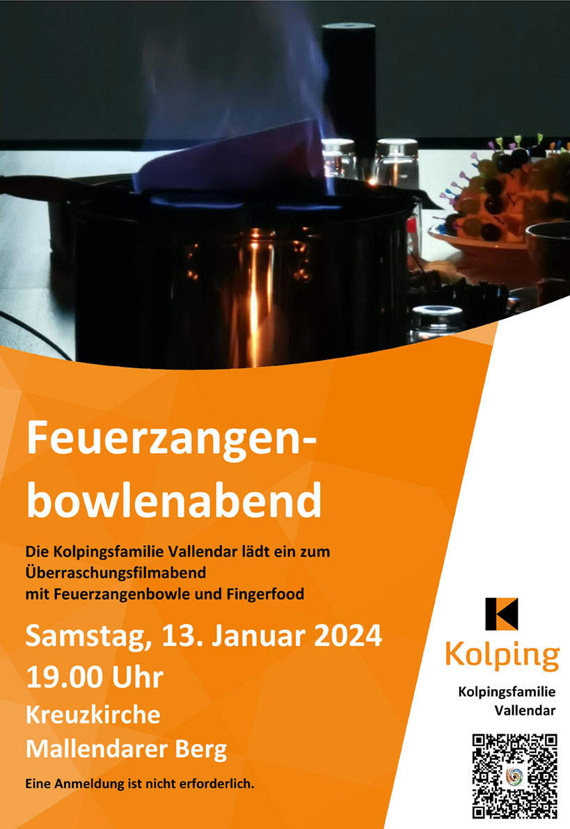 Feuerzangenbowlenabend (Gestaltung: Kolping Vallendar)