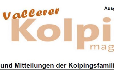 Vallerer Kolpingmagazinchen Ausgabe 14 – Januar 2024
