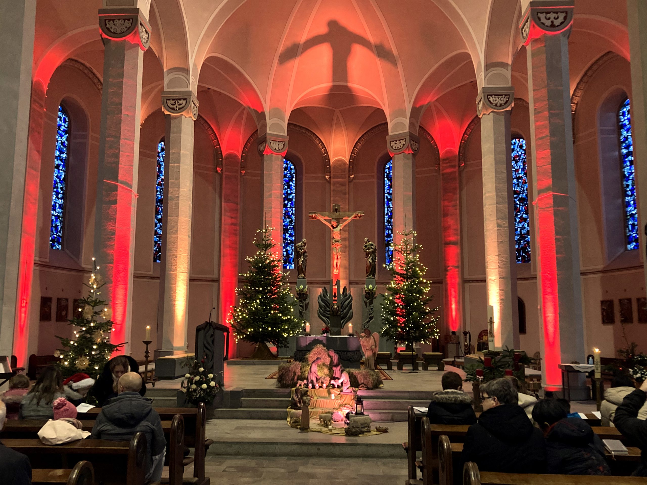 Christmette 2024 in der Pfarrkirche in Vallendar (Foto: Brehm)