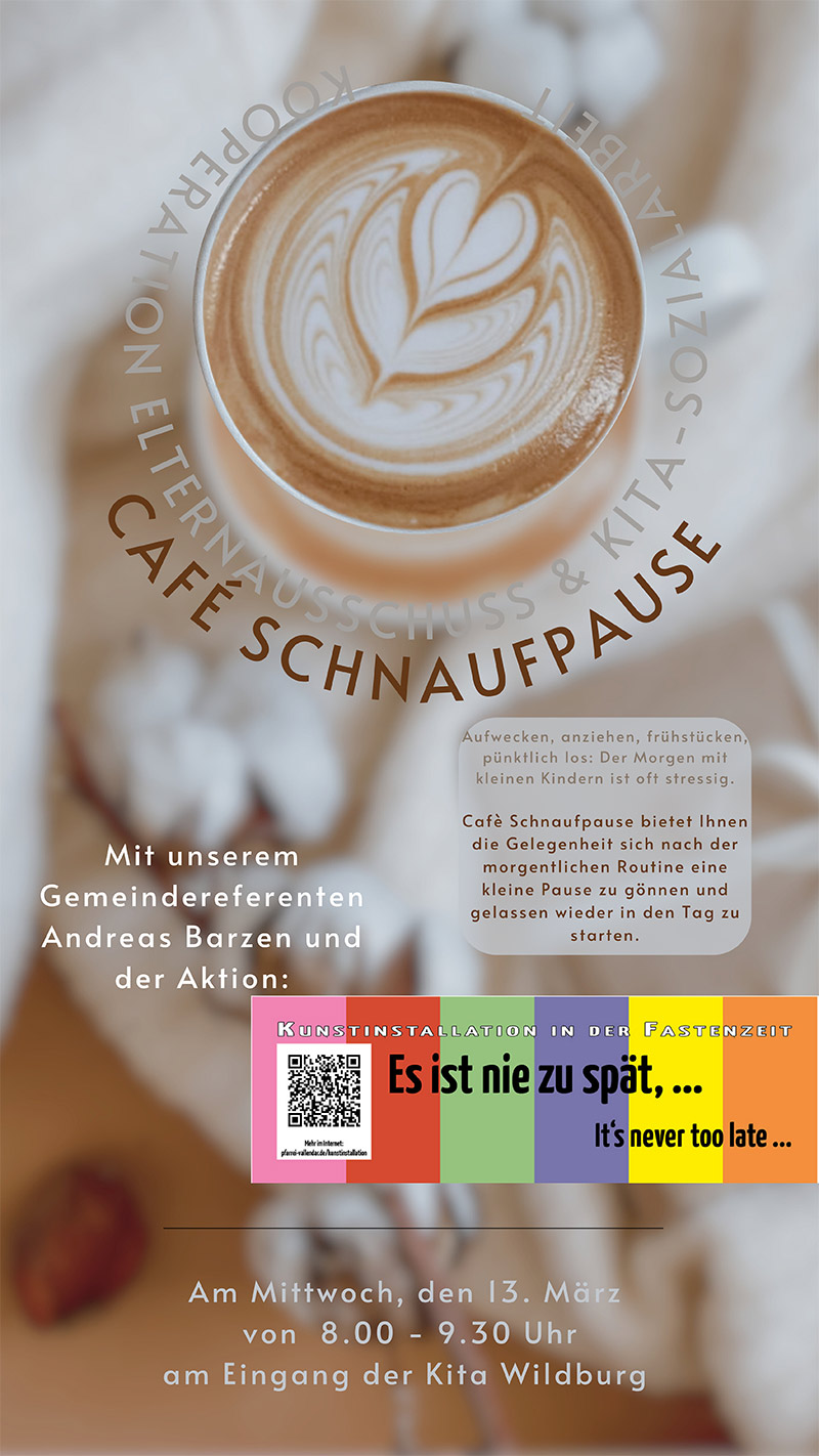 Café Schnaufpause (Plakat)
