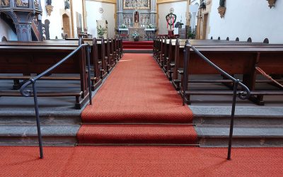 Handlauf in St. Georg installiert