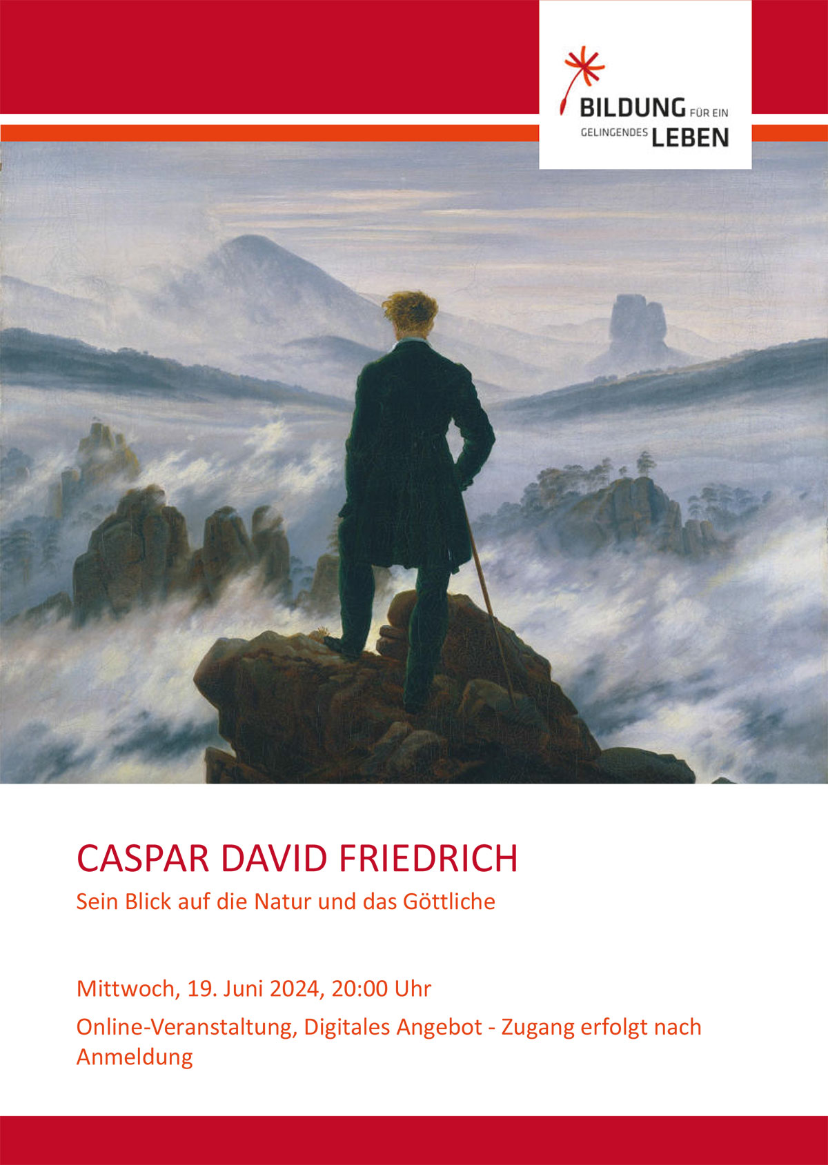 Caspar David Friedrich (Flyer 1: KEB)