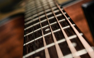 Klingende Gitarrensaite Gottes