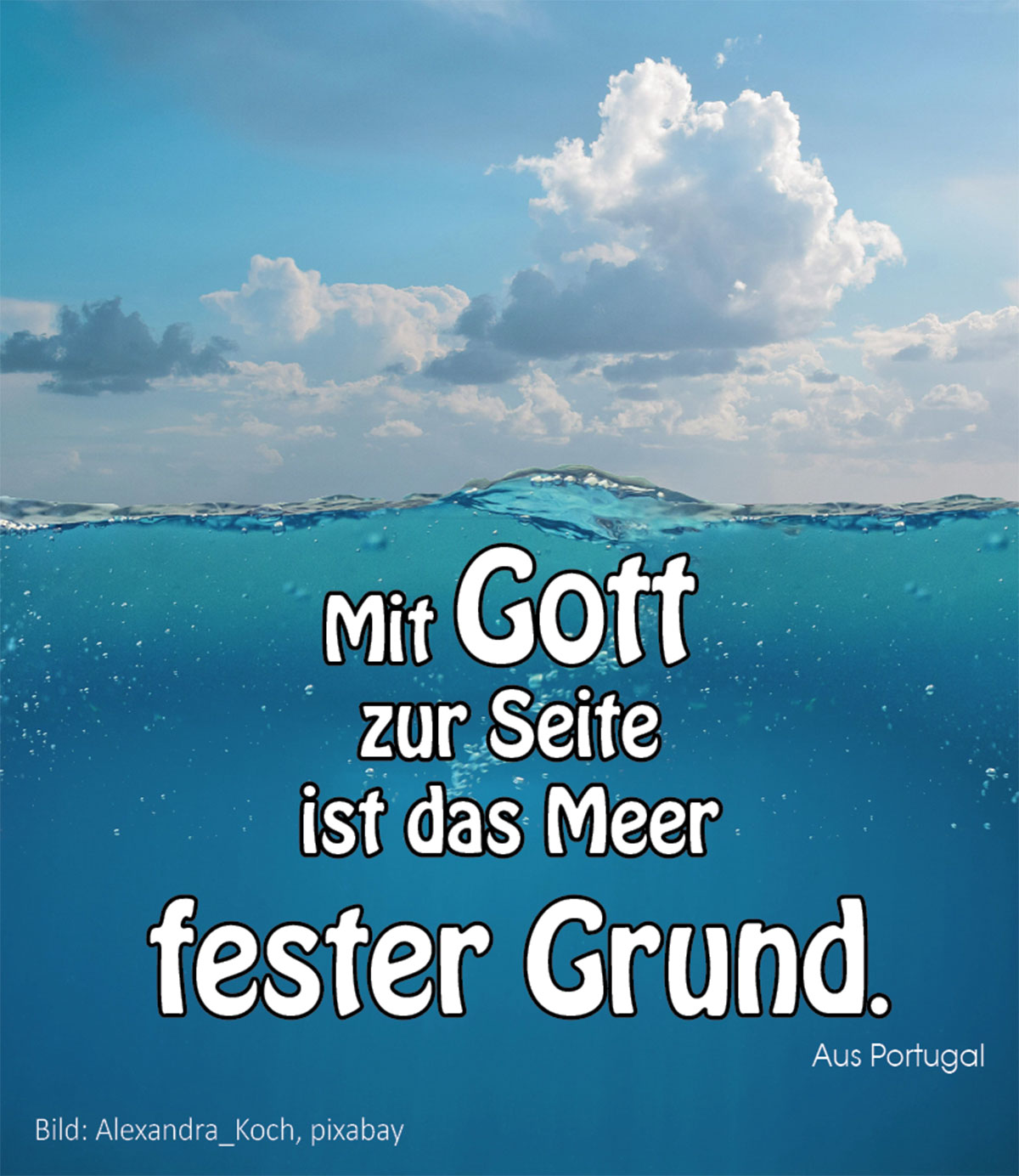Fester Grund (Foto Meer: Alexandra_Koch, pixabay)
