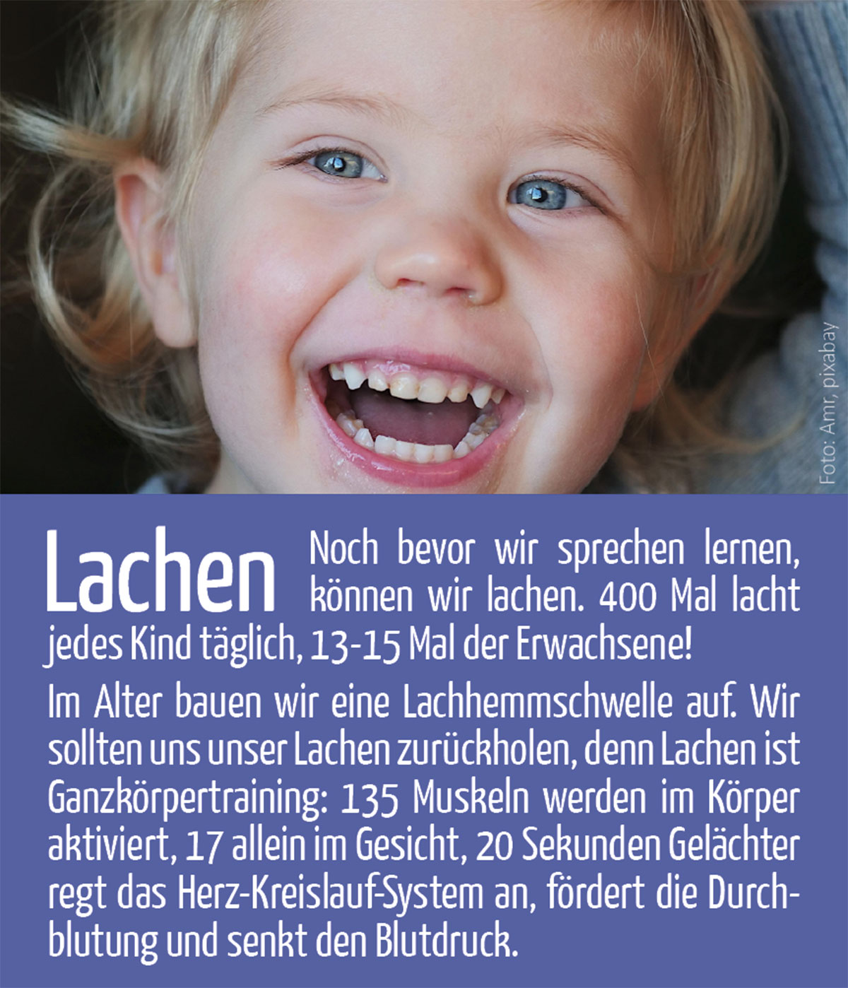Lachen (Foto: AbouYassin, pixabay)
