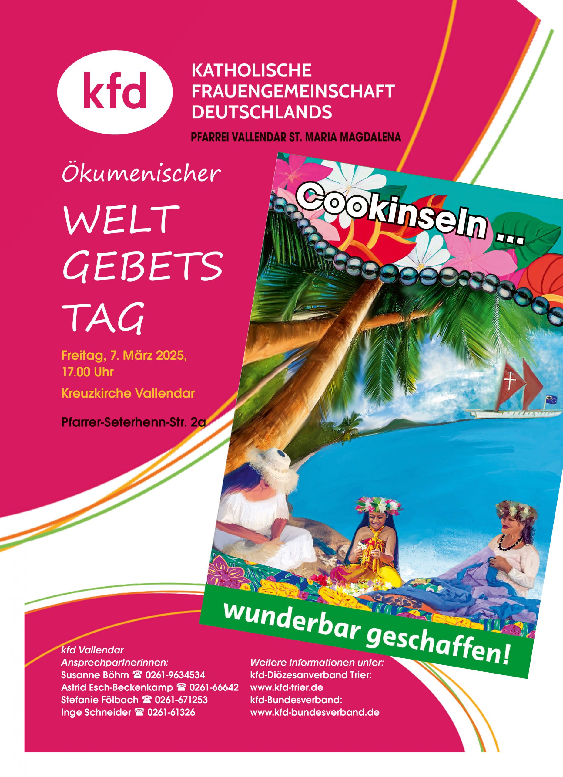 kfd-Plakat Weltgebetstag