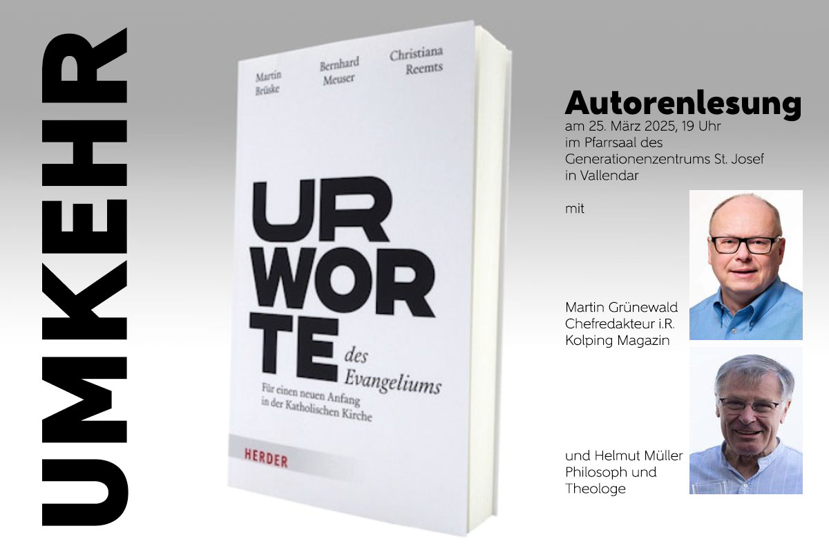 Autorenlesung zu "Urworte des Evangeliums"