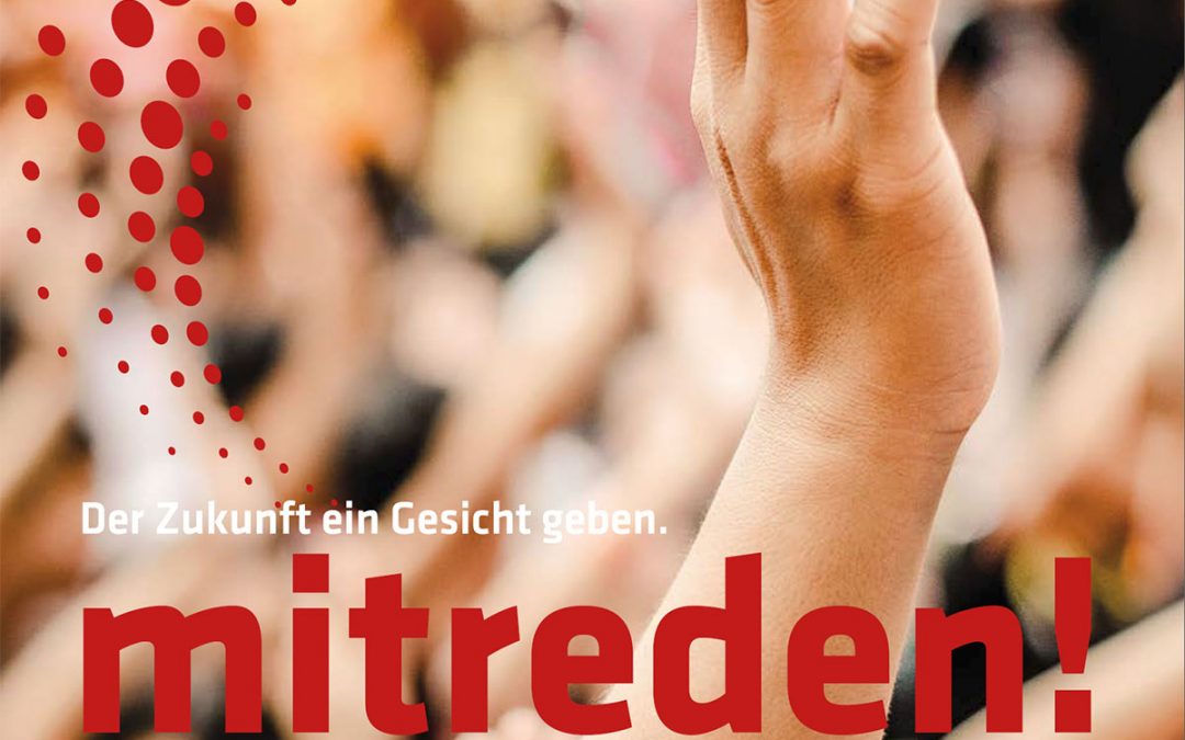 mitreden! – Der Zukunft ein Gesicht geben. – PGR-Wahl