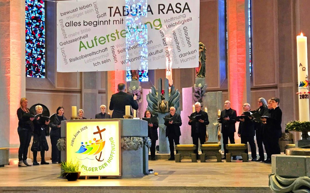 Klang für die Seele – Chor „Cantate“ gestaltete Musikalisches Abendlob