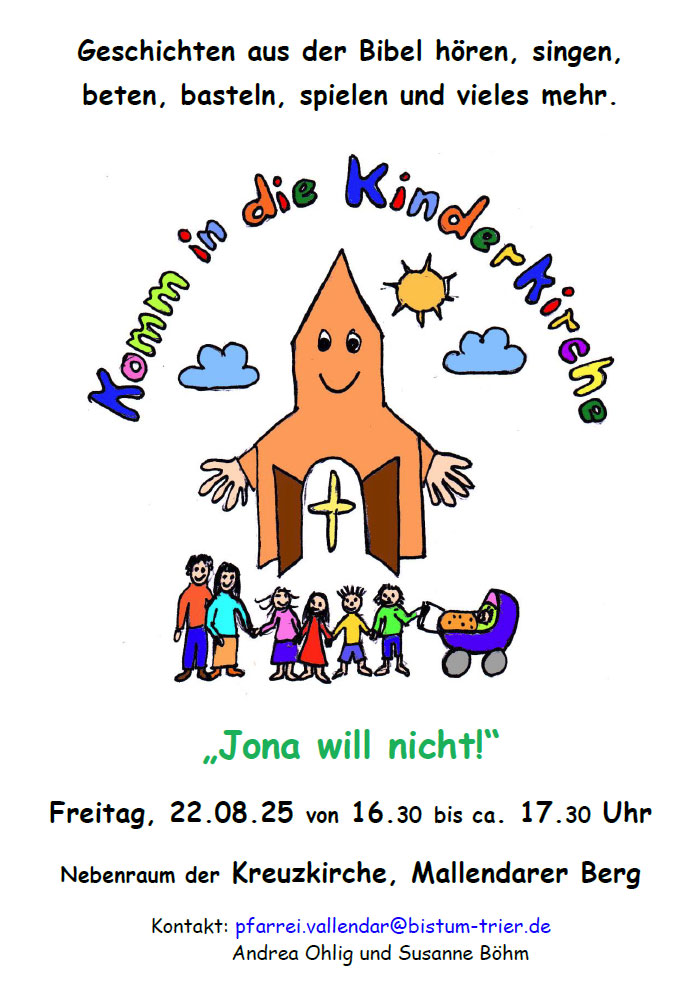 Plakat Kinderkirche