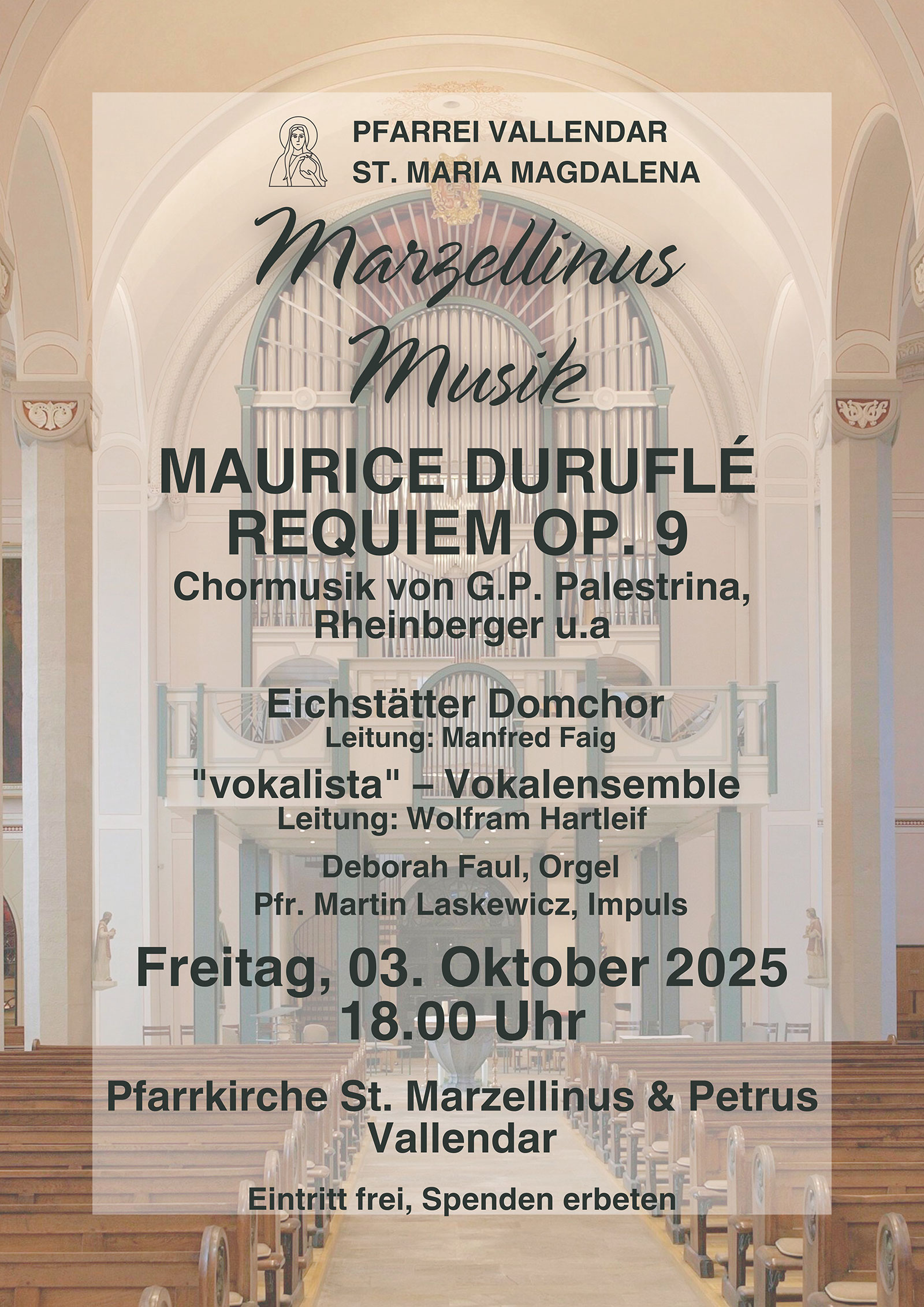Plakat MarzellinusMusik 3. Oktober 2025