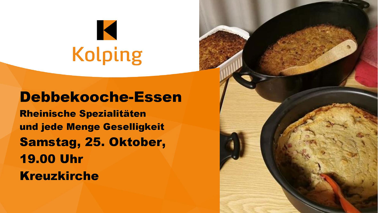 Debbekooche-Essen der Kolpingsfamilie (Teaser)