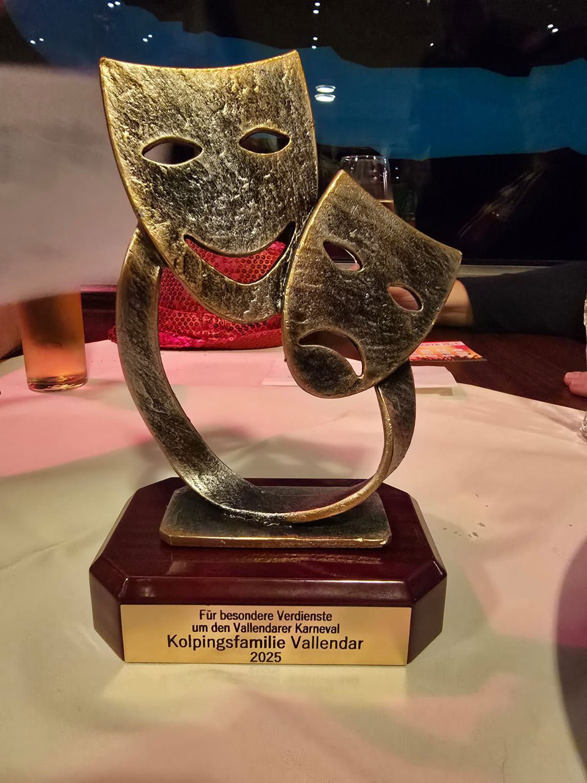 Preis „Für besondere Verdienste um den Vallendarer Karneval“ (Foto: privat)