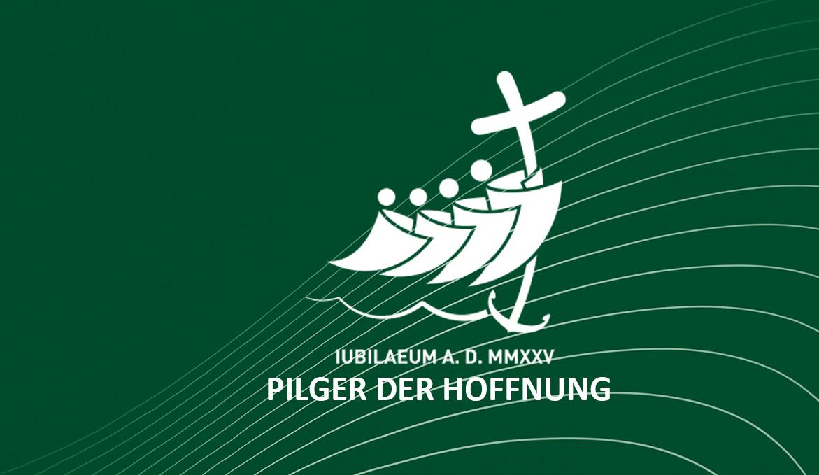 "Pilger der Hoffnung" - Logo des Heiligen Jahren 2025