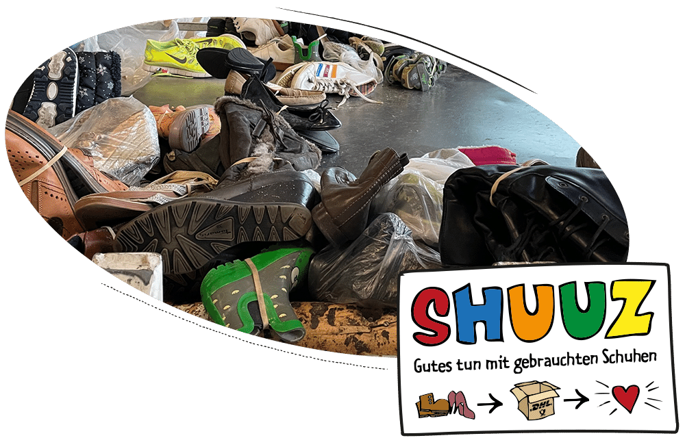 Keine Altschuhsammlung