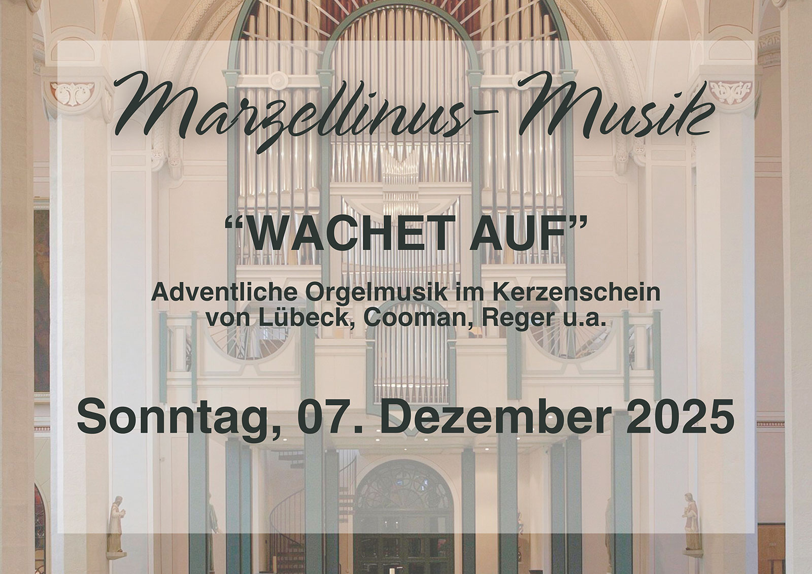 "Wachet auf" - Marzellinusmusik (Teaser)
