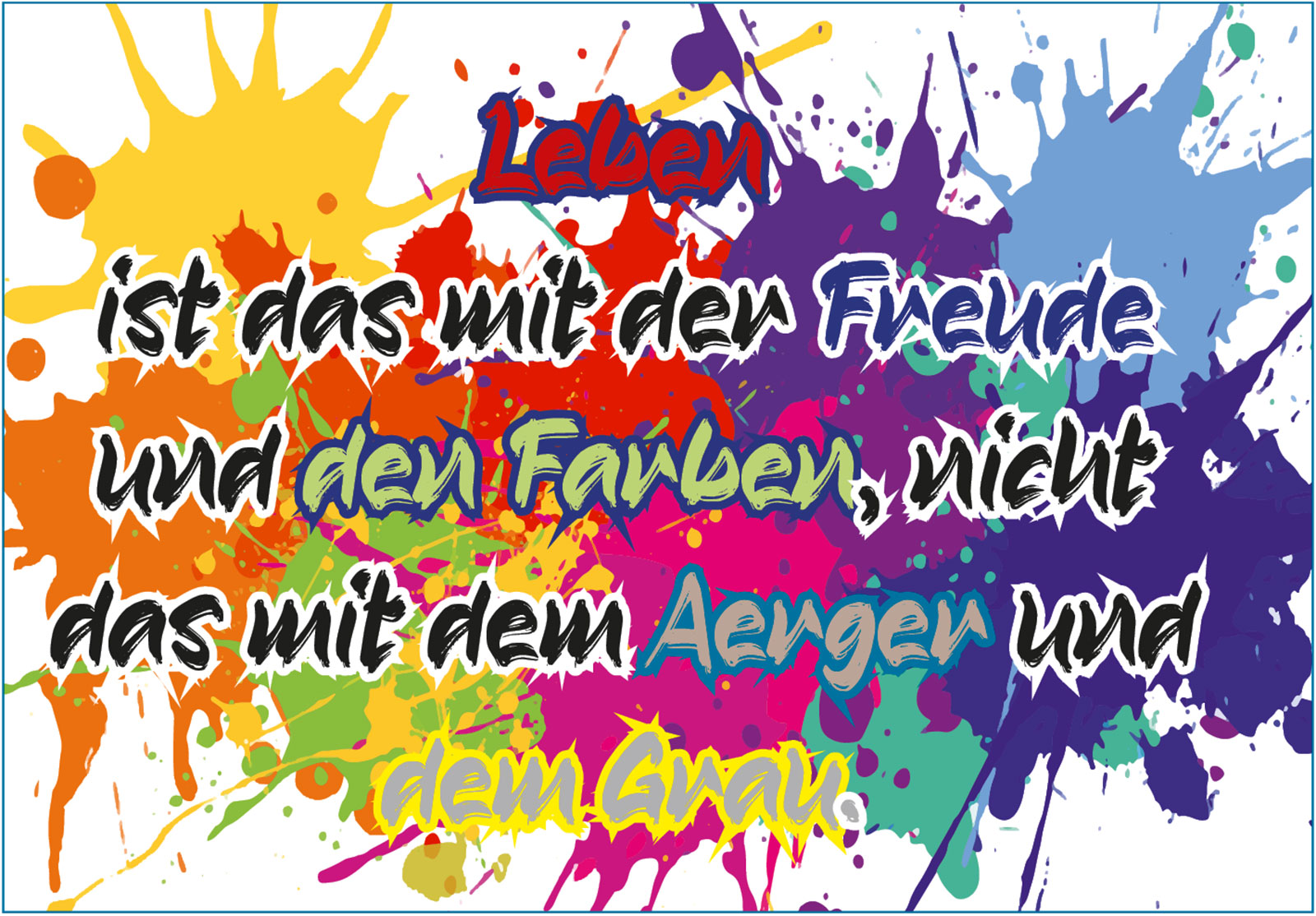 Leben (Foto: Farbkleckse)