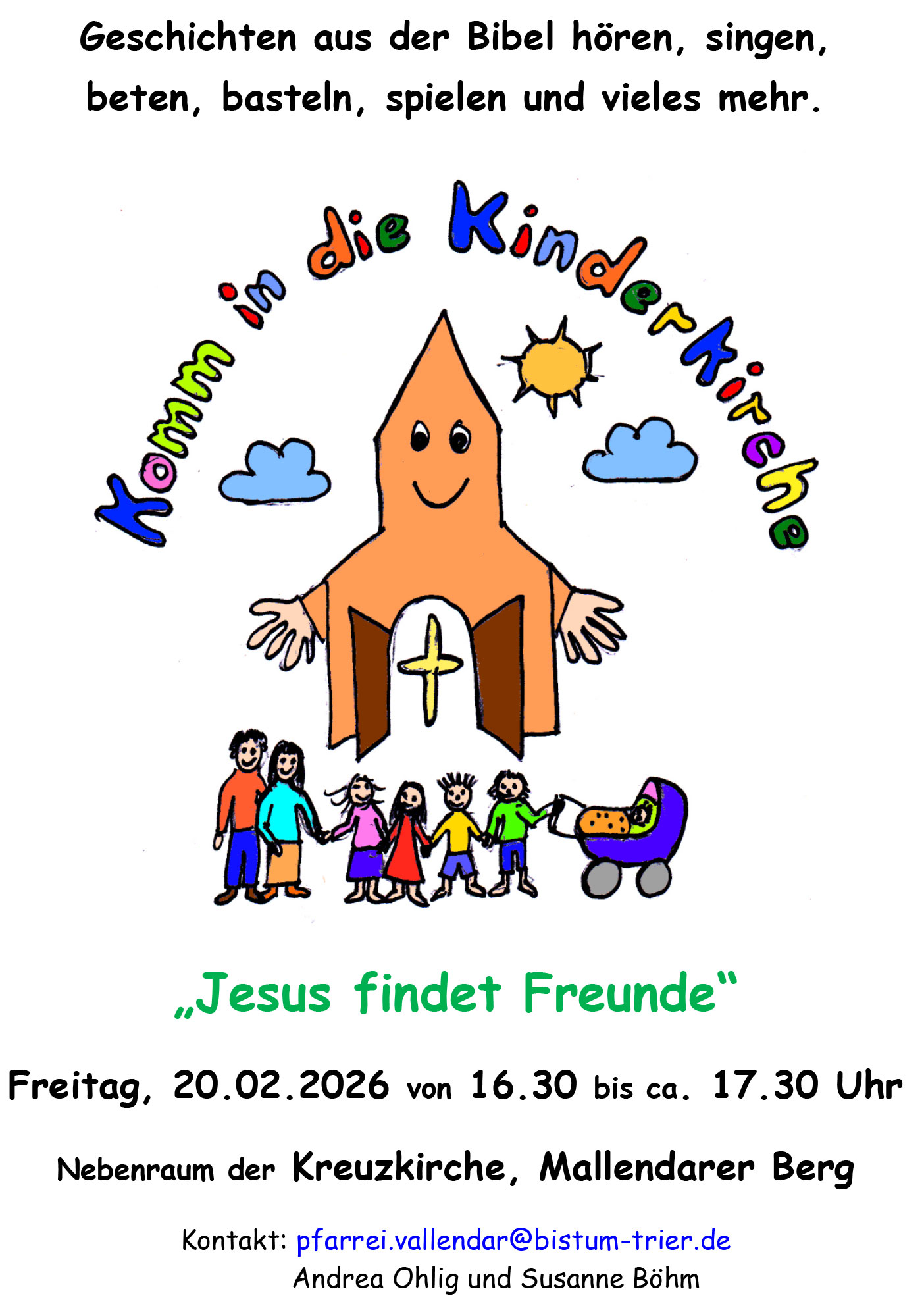 Plakat Kinderkirche