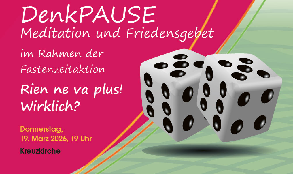 DenkPAUSE - Meditation und Friedensgebet (Teaser)