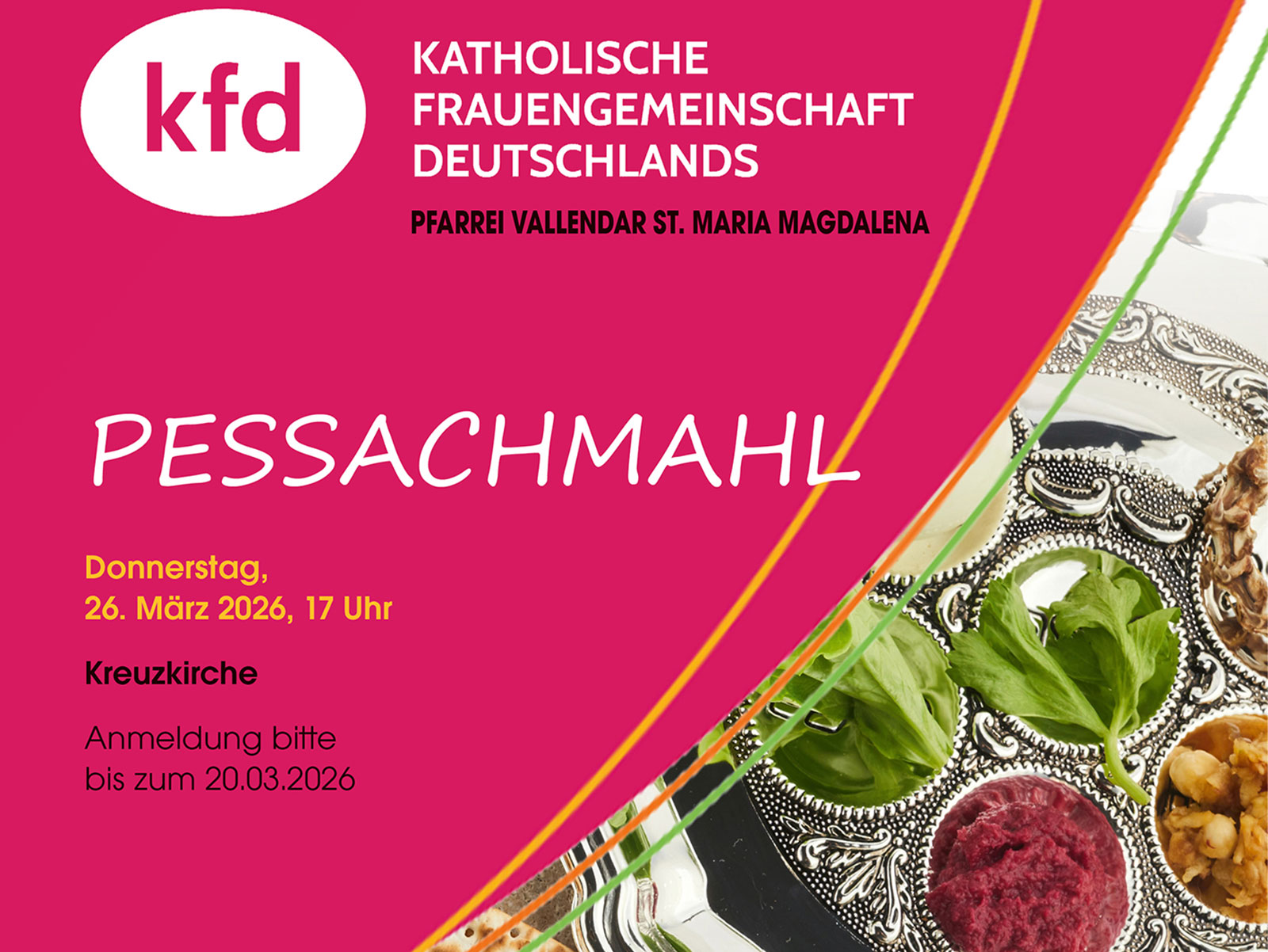 Teaser Pessach-Seder-Abend - kfd