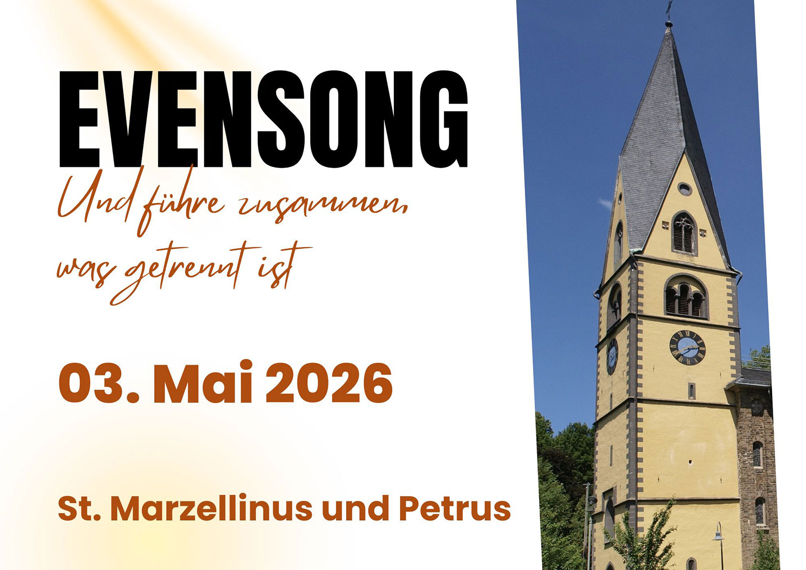 Evensong Mai 2026 (Teaser)