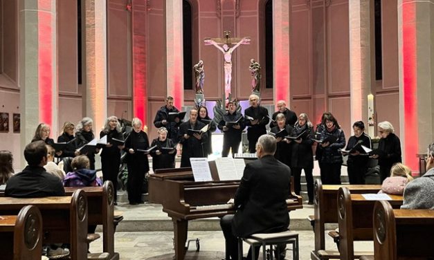 Kirchenchor gestaltet mit beim Ökumenischen Evensong in Vallendar