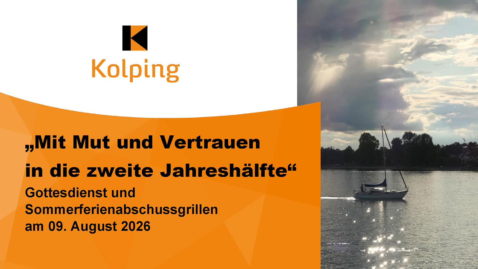 Gottesdienst und Sommerferien-Abschlussgrillen (Teaser)