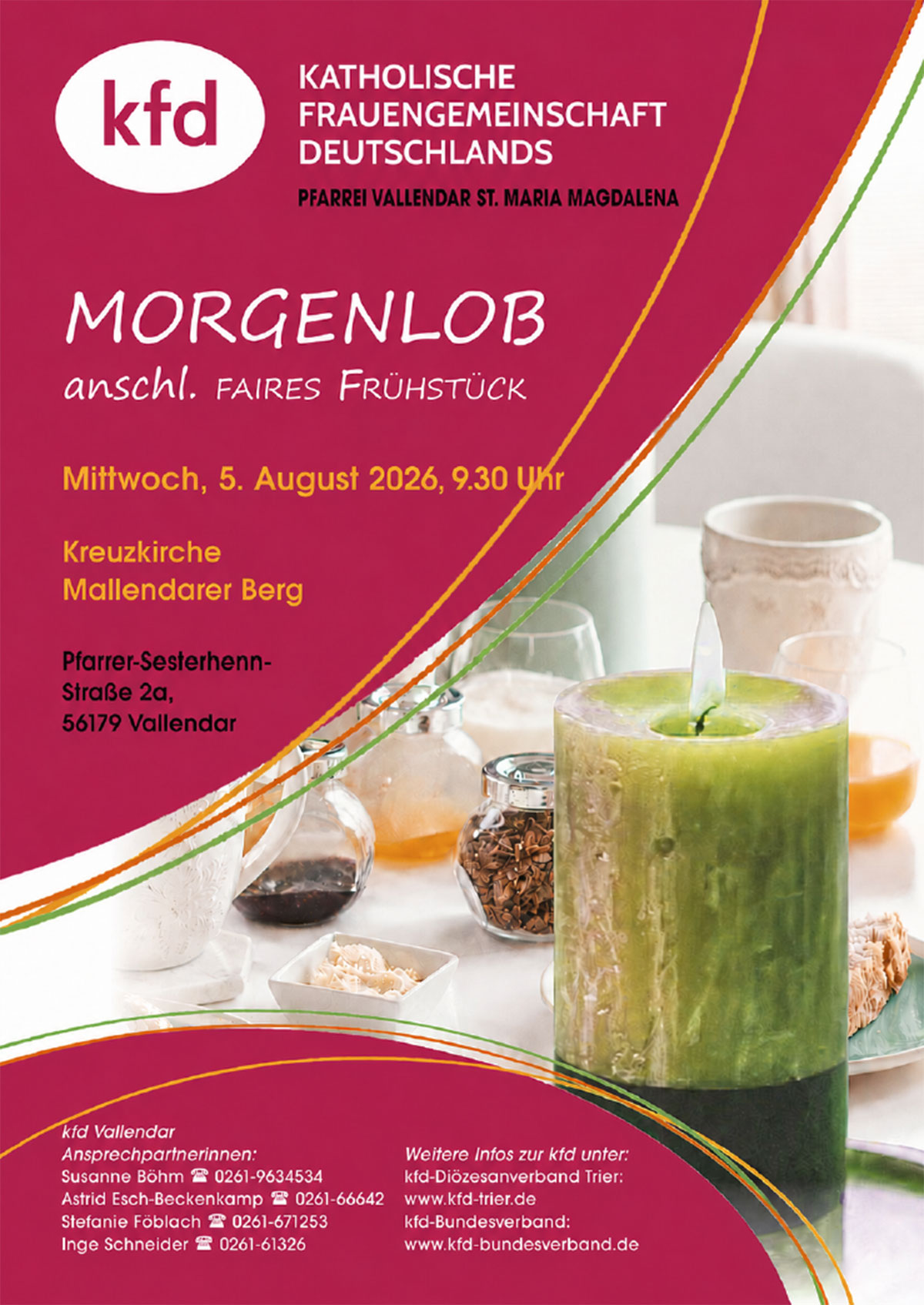 Plakat: kfd Morgenlob
