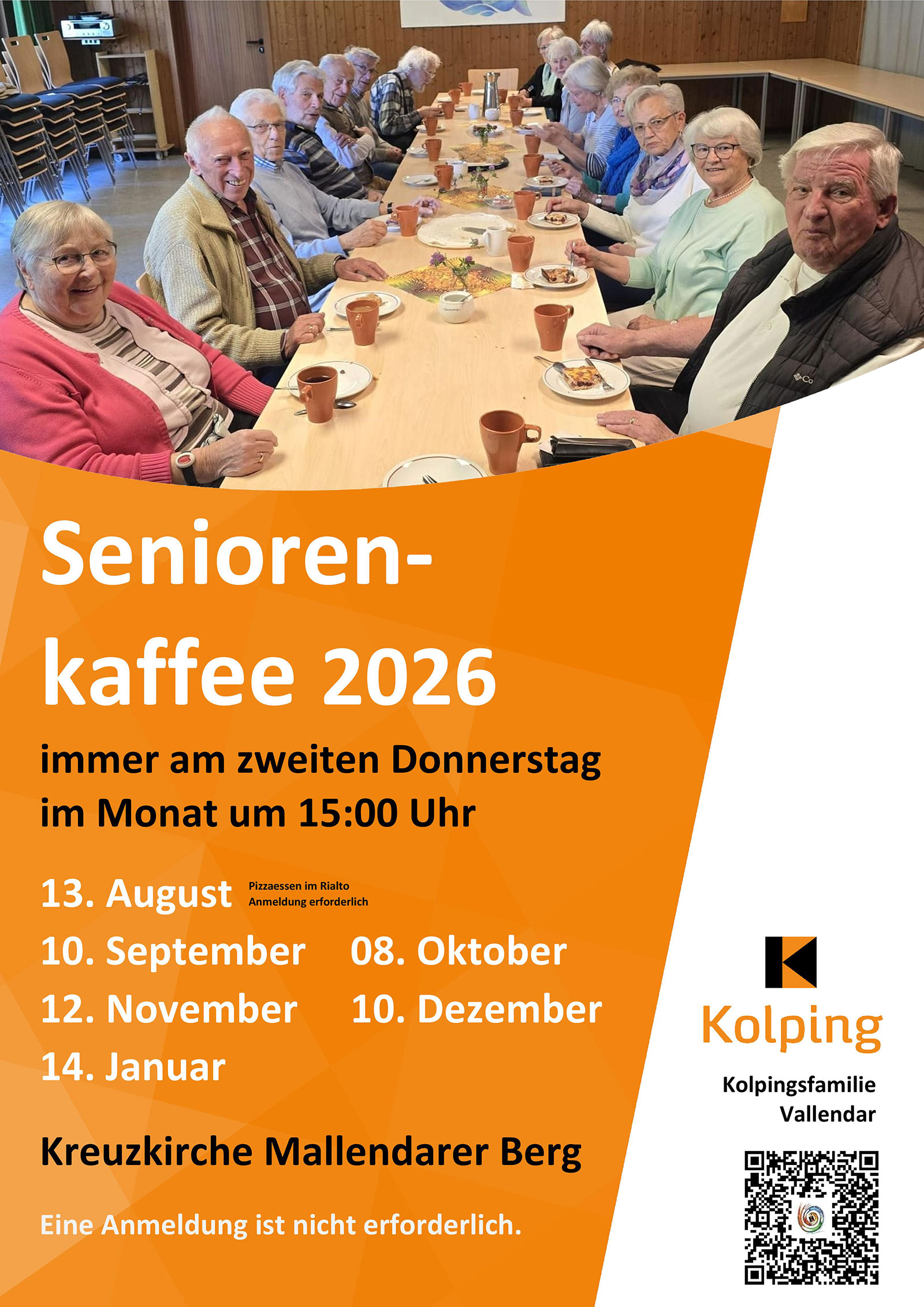 Plakat Seniorentreffen