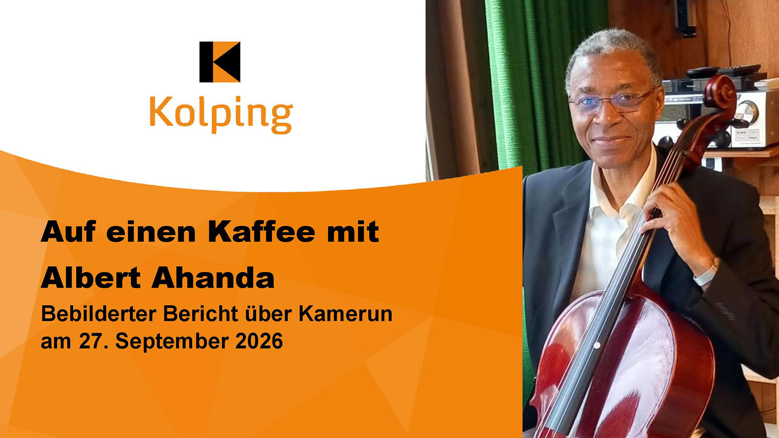 Auf einen Kaffee mit Albert Ahanda (Teaser)